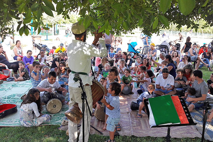 קבלת שבת קהילתית התקיימה ברובע יזרעאל בעפולה